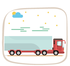 Long haul truck